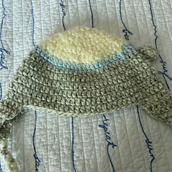 ๐ 3 for $25 Handmade Crochet Monkey Sock Style Hat for Adults - Picture 7 of 9